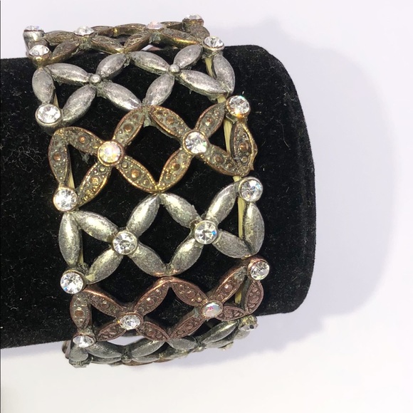 Vintage Stretch Bangle Bracelet - Picture 3 of 6